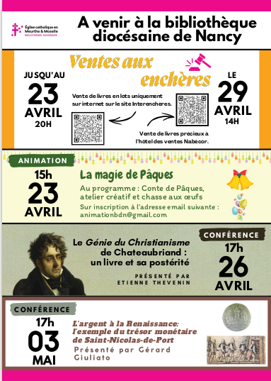 conférences à venir